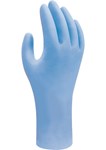 Showa wegwerphandschoen [200x] - nitril - blauw - maat L - 7502PFEBT 