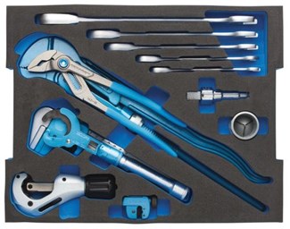 GEDORE gereedschap assortiment - sanitair - 13-delig