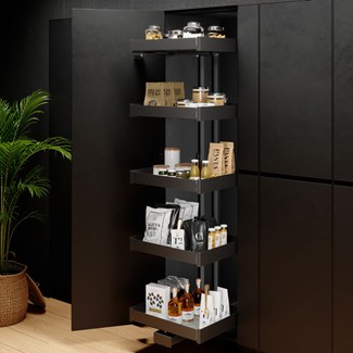 Menage confort Nova Flat hoog uittrekframe - antraciet