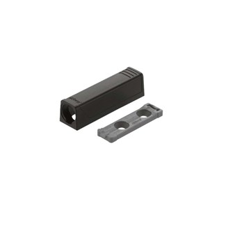 blum TIP-ON Adapterplaat recht*maat A20/17 Kleur: carbonzwart