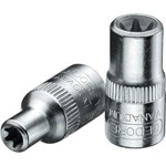 GEDORE dopsleutel - 1/4" - TORX - E8