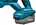 Makita DHW180Z drukreiniger 24 bar LXT 18V - excl. accu en lader 