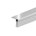 Ellen borstelprofiel - IBS 90 18 - 3000 mm - aluminium