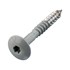 Hoenderdaal agaatgrijze hpl schroef - RVS-A2 - TX-20 - 4.8x25mm
