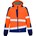 Opsial Softshell jas oranje-marineblauw High-Visibility - maat M