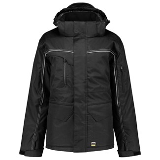 Tricorp midi parka canvas - 402007 - zwart - maat XXL