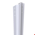 SecuStrip Basic binnendraaiend - 2050mm - wit - 1010.110.02