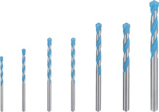Bosch multiconstructie boorset [7-delig] - Expert CYL-9 - 4-12mm