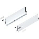 Blum ladezijkant set R+L voor TANDEMBOX Antaro  Hoogte K, incl. afdekkappen  NL: 450 mm  Kleur: Zijdewit