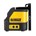 DeWALT DW088K-XJ zelfnivellerende kruislijnlaser met 2 stralen (rood) 