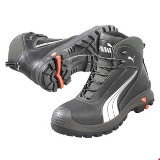 Puma werkschoenen - 63021 - S3 kruipneus hoog -  zwart - maat 43 