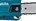 Makita tophandle accu kettingzaag - DUC356Z - 2x18 V - 35cm - excl. accu en lader - in doos