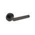 Intersteel deurkruk op rond rozet - Bastian - Ø 52x10 mm - antraciet grijs