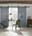 Henderson schuifdeurgarnituur - Rustic - zwart - 2 meter rail - R80/20