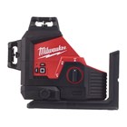 Milwaukee 3D laser groen - M12 3PL-401C - 12V - 1x4.0 Ah accu en lader - in tranportkoffer