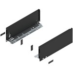 blum LEGRABOX zijkant L+R  K-hoogte, 350mm Kleur: carbon zwart