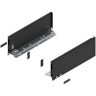 blum LEGRABOX zijkant L+R  K-hoogte, 350mm Kleur: carbon zwart