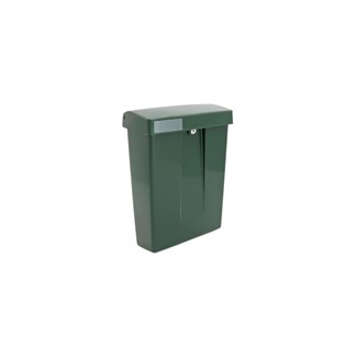 Intersteel postkast - SUMMUS - kunststof - afsluitbaar - groen