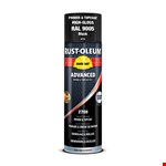 Rust-Oleum Hard Hat Advanced grondlaag en deklaag RAL9005 zwart hoogglans 500ml