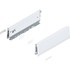 Blum MERIVOBOX zijkant M-hoogte, R+L, 300mm Kleur: zijdewit
