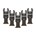 DeWALT DT20727-QZ Titanium invalzaagblad (5x) metaal 43x31mm