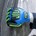 Showa werkhandschoenen - 377-IP - nitril - impactbescherming - zwart / blauw - maat L -  101615400