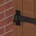 Gebr.Bodegraven slotbout - compleet met moer en ring - M8x70mm - zwart