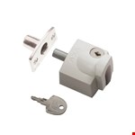 AXA veiligheidsoplegslot 3012 - SKG* - buitendraaiend - wit - 3012-20-98/G