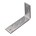 Gebr. Bodegraven versterkingshoek - 130x80mm - 36x4mm - verzinkt