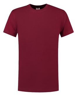 Tricorp T-shirt - Casual - 101002 - wijn rood - maat S