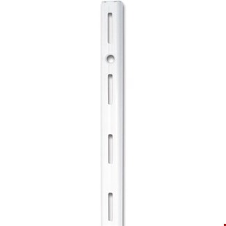 Element wandrail enkel - wit - 250 cm 