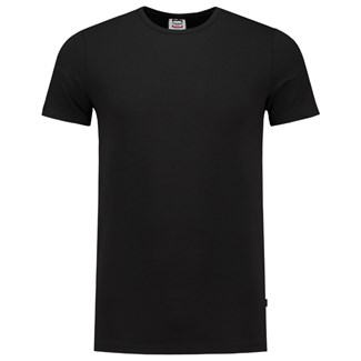 Tricorp T-Shirt elastaan fitted - 101013 - zwart - XS