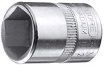 GEDORE dopsleutel - 1/4" - 6-kant - 3/8"
