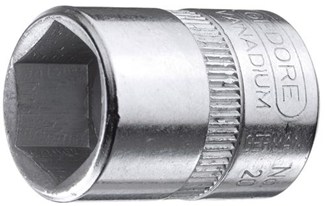GEDORE dopsleutel - 1/4" - 6-kant - 3/8"