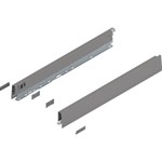 Blum MERIVOBOX zijkant N-hoogte, R+L, 550mm Kleur: indium grijs