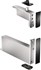 FritsJurgens taatsdeurset - System M+ 40 mm - Klasse D - rechthoekig - zwart