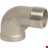 Knie 90° - Fig.92 - RVS - buiten/binnen - 3/4"