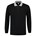 Tricorp polosweater contrast - Casual - 301006 - zwart/grijs - maat 3XL