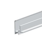 Ellen aanslagprofiel - AS15-10 - 5000 mm - geanodiseerd aluminium 