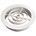 Nedco luchtrooster - rond - pvc - 100 mm