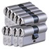 CES dubbele cilinder - 810 SKG2 - 30-30mm -  set [9x] gelijksluitend