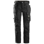 Snickers Workwear 6241 Stretch Werkbroek met holsterzakken zwart - maat 62