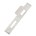 Nemef sluitplaat tbv tonrolslot - 689 - korte lip