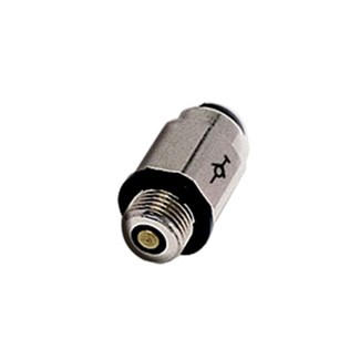 Legris - inschroef klepkoppeling met terugslagklep - 4 mm x 1/8" - BSPP - 3391 04 10