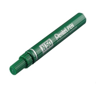 Pentel merkstift pen n50D - groen - Q631304