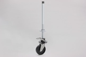 Altrex wiel - 200 mm - voor rolsteiger, dubbel geremd, opspindelbaar, 1 stuk