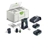 Festool accu schroefboormachine - CXS 18 C 3,0-Set - 18V - 2x3.0 Ah accu en snellader - in systainer