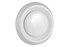 Nedco luchtrooster - wit - instelbaar - rond 150 mm aansluiting - met bus