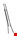 Altrex opsteekladder - Nevada - max. werkhoogte 7,10 m - 2 x 12 sporten - 2 delig