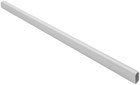 Hermeta 1909-11 aluminium kastroedebuis ovaal 3000 mm mat naturel